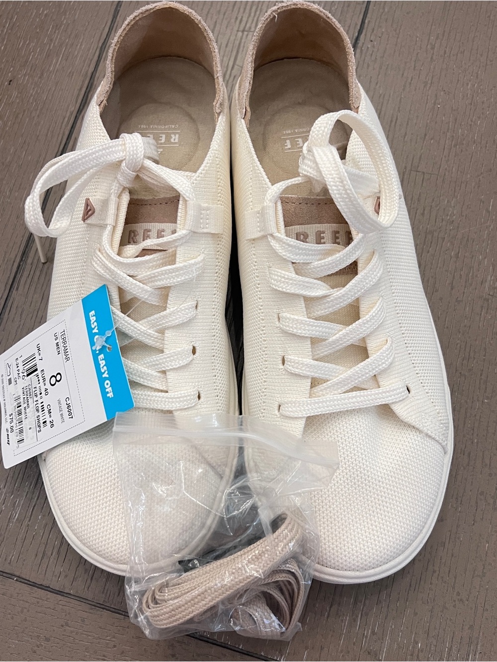 Reef Sneakers Men’s 8 / Women’s 9.5 Terramar Canvas Low-Top Sneaker
